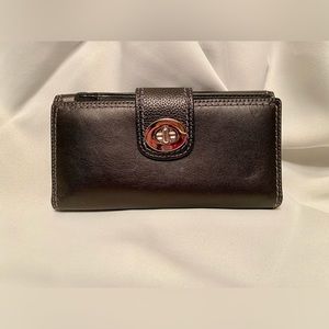 Black Coach Wallet. Used.
